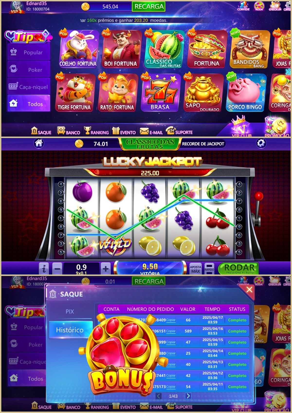 Wonaco Casino game