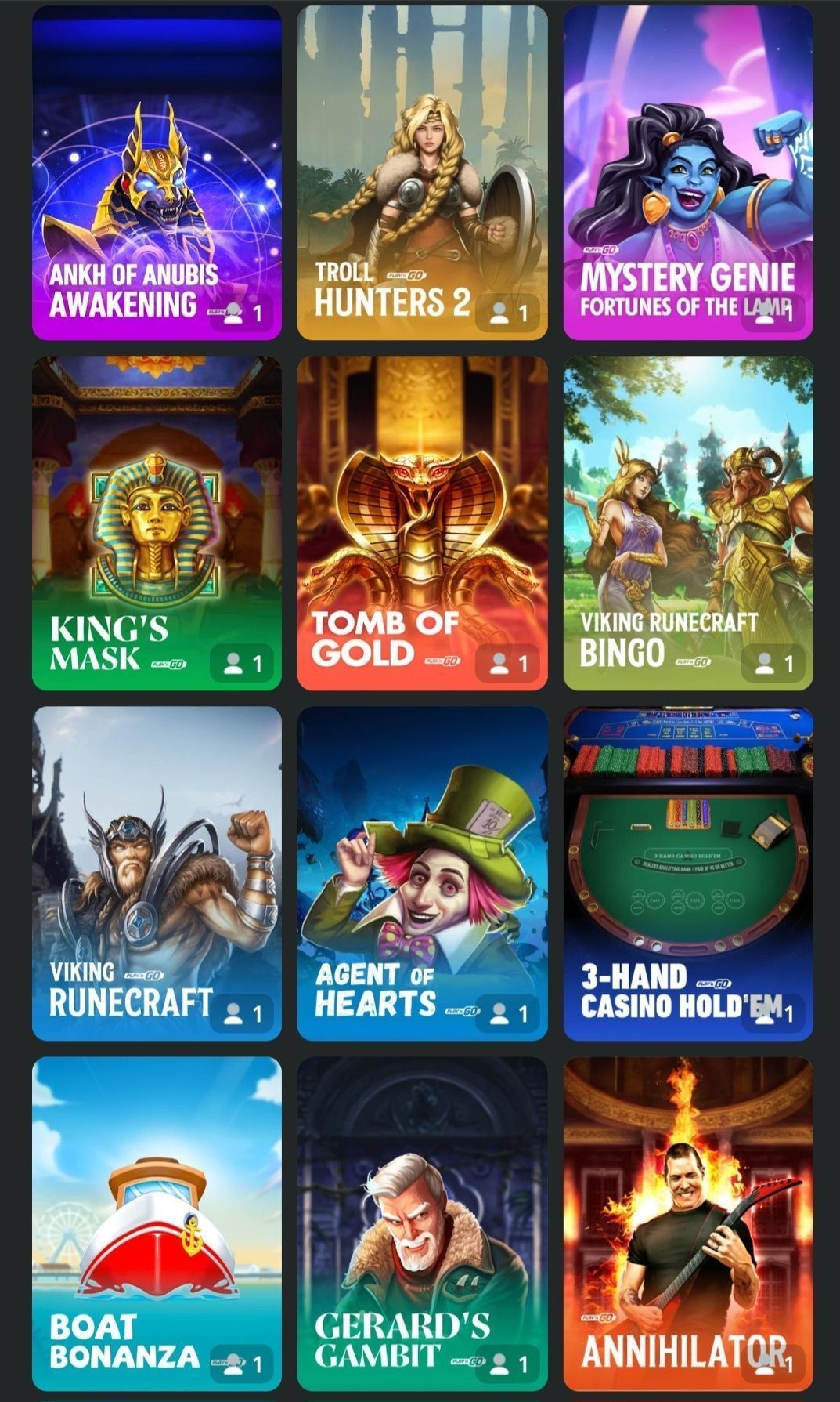 Wonaco Casino game