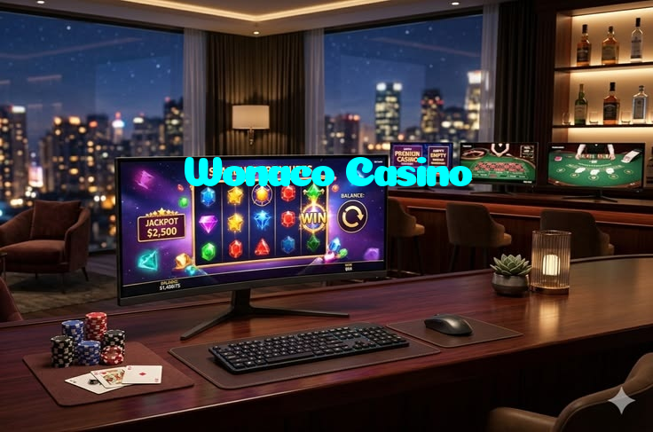 Wonaco Casino casino presented on mobile device in Pakistan with slots and live games