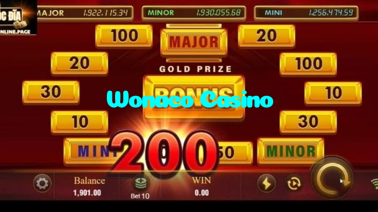 available types of Wonaco Casino bet including pre-match live express and system bets